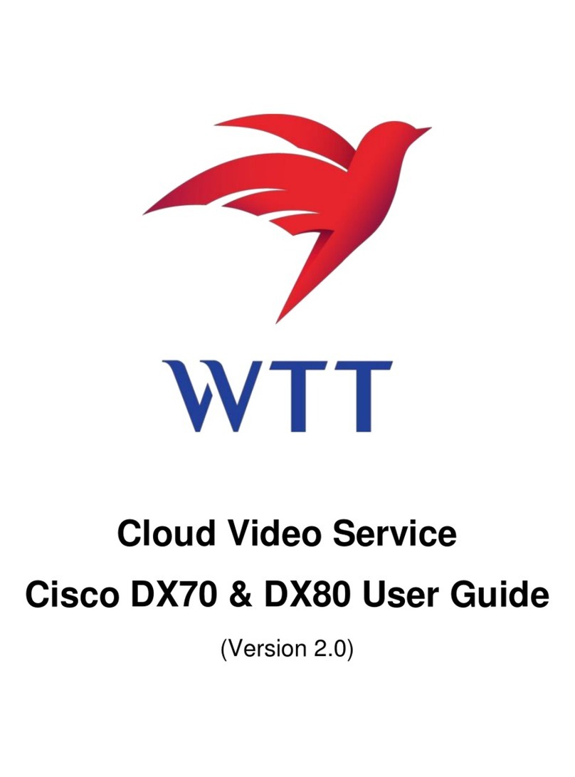 Cisco TelePresence DX70 User manual