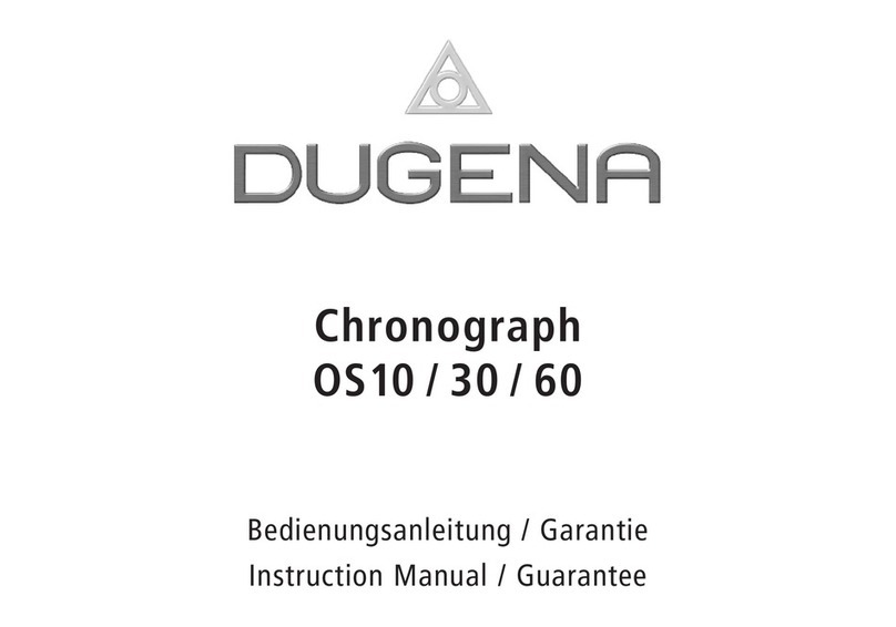 Dugena OS 10 Instruction manual & guarantee