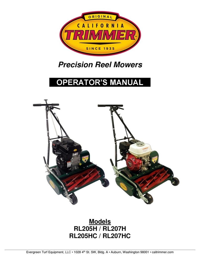 California Trimmer RL205HC Operator's manual