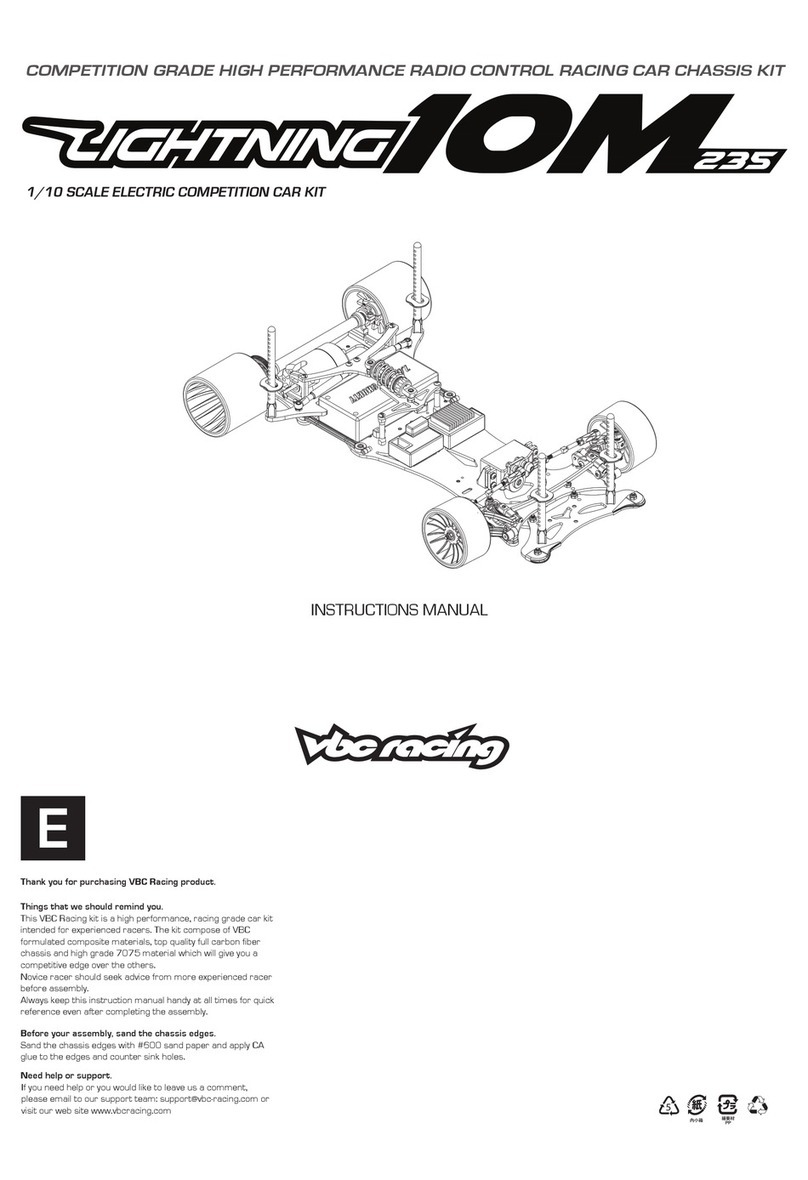VBC Racing Lightning 10M 235 User manual VBC Racing Lightning 10M 235 User manual