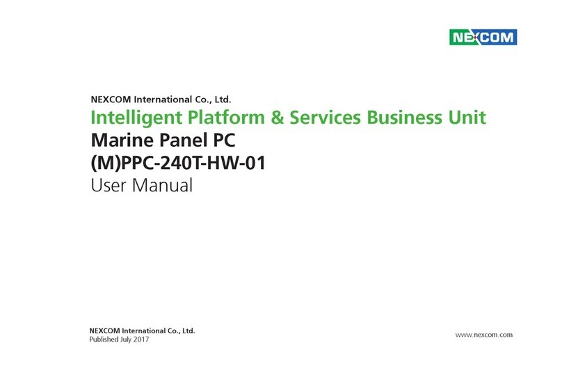 Nexcom PPC-240T-HW-01 User manual