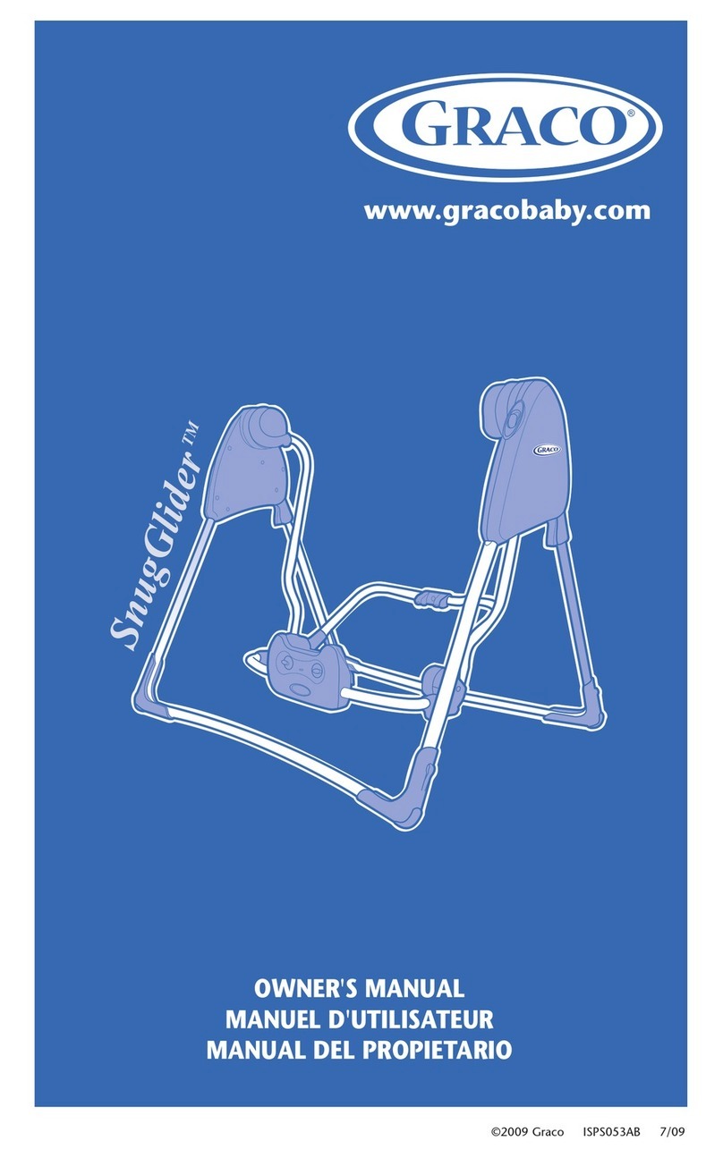 Graco SnugGlider User manual Graco SnugGlider User manual