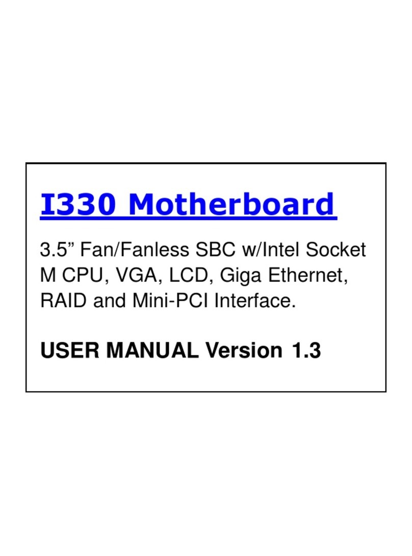 Winmate I330 User manual