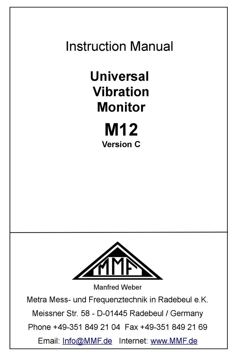 MMF M12 User manual