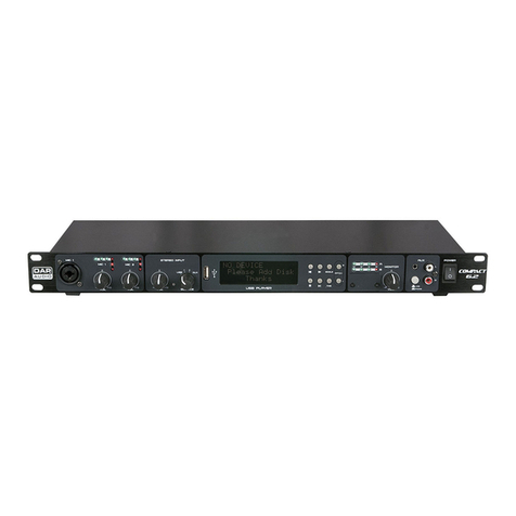 DAPAudio Compact 6.2 D2320 manual