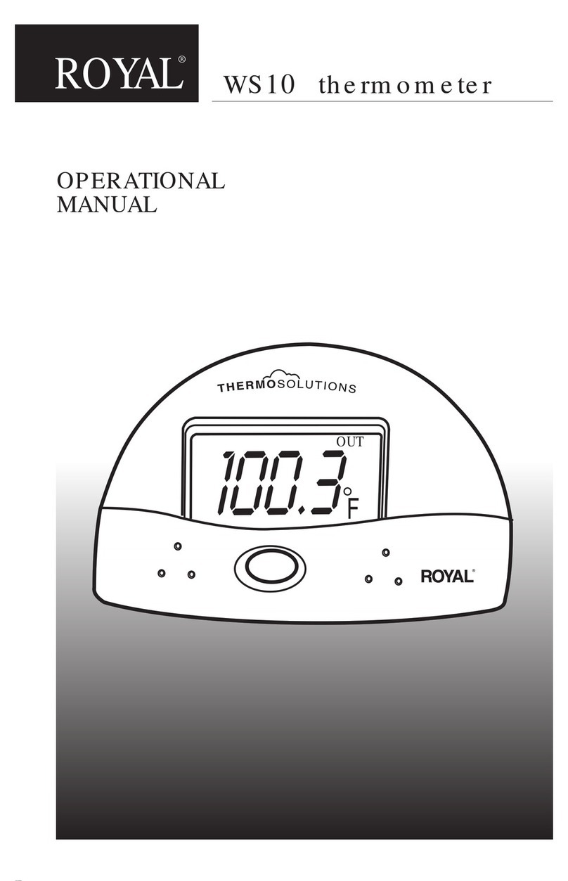 Royal WS10 Operation manual
