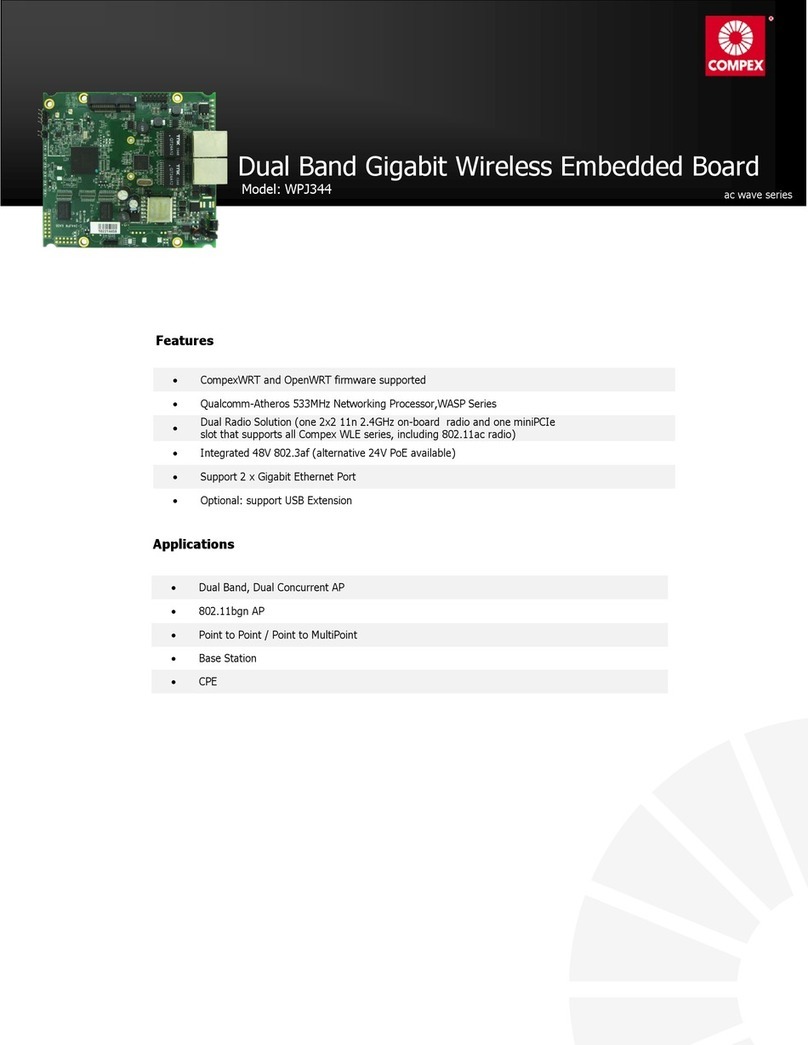 Compex WPJ344 manual