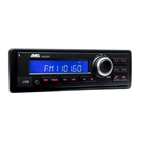 AMS CT412 BT owner's manual