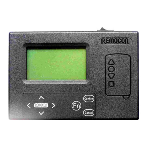 Remocon HCD900 User manual