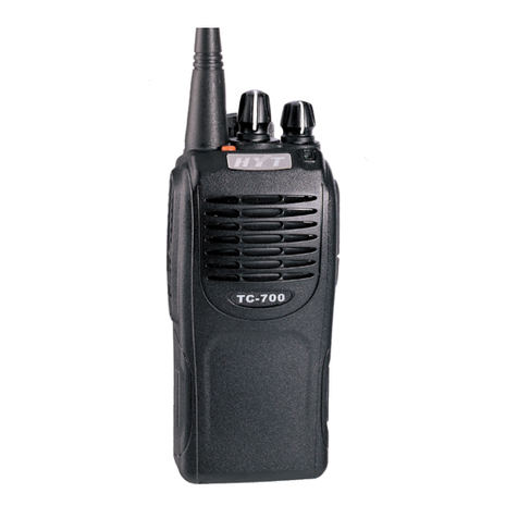 Hytera TC-700 User manual Hytera TC-700 User manual