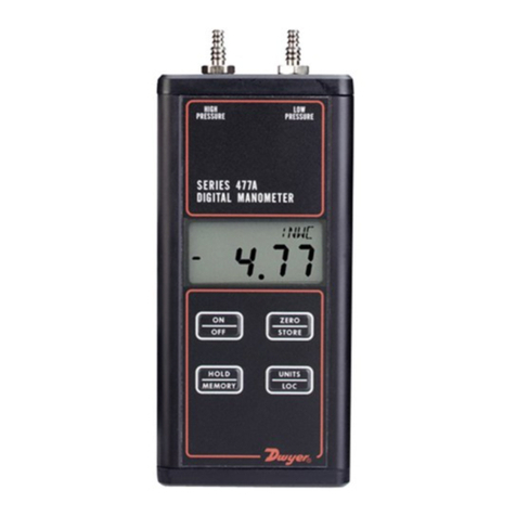 Dwyer Instruments 477A-1 User manual