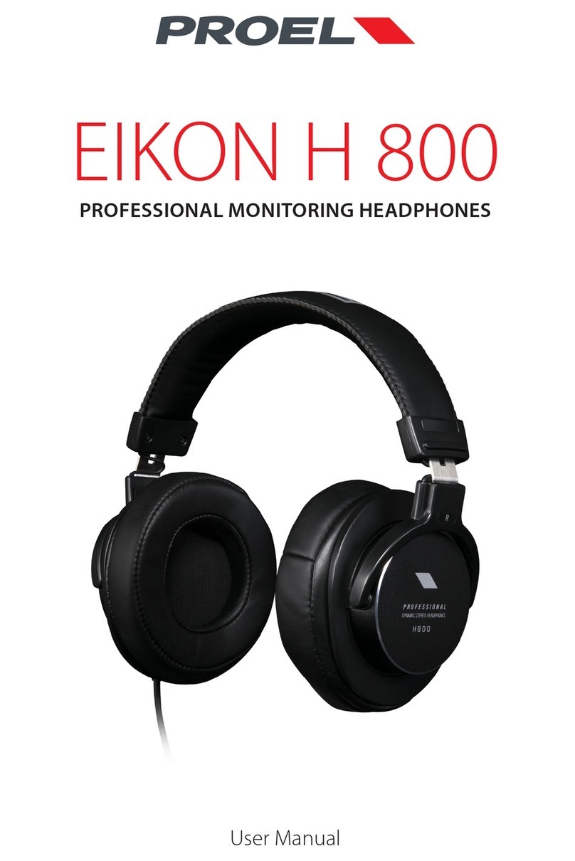 PROEL EIKON H 800 user manual