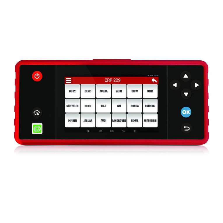 Launch CRP229 User manual