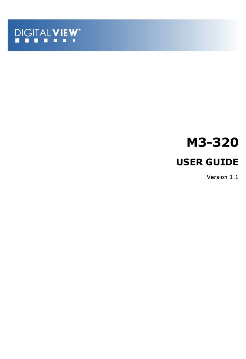 digitalview M3-320 user guide
