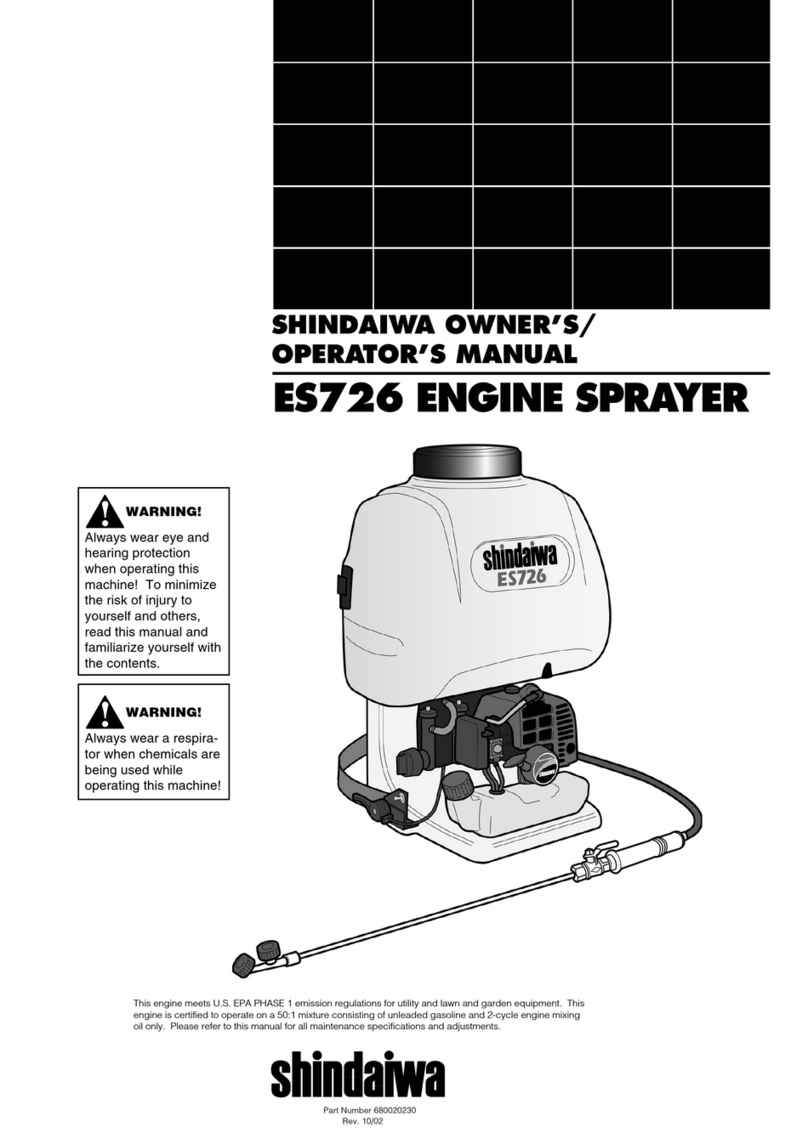 Shindaiwa ES726 User manual