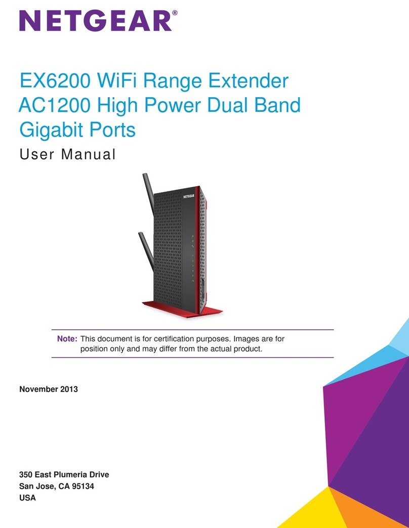 NETGEAR EX6200 User manual