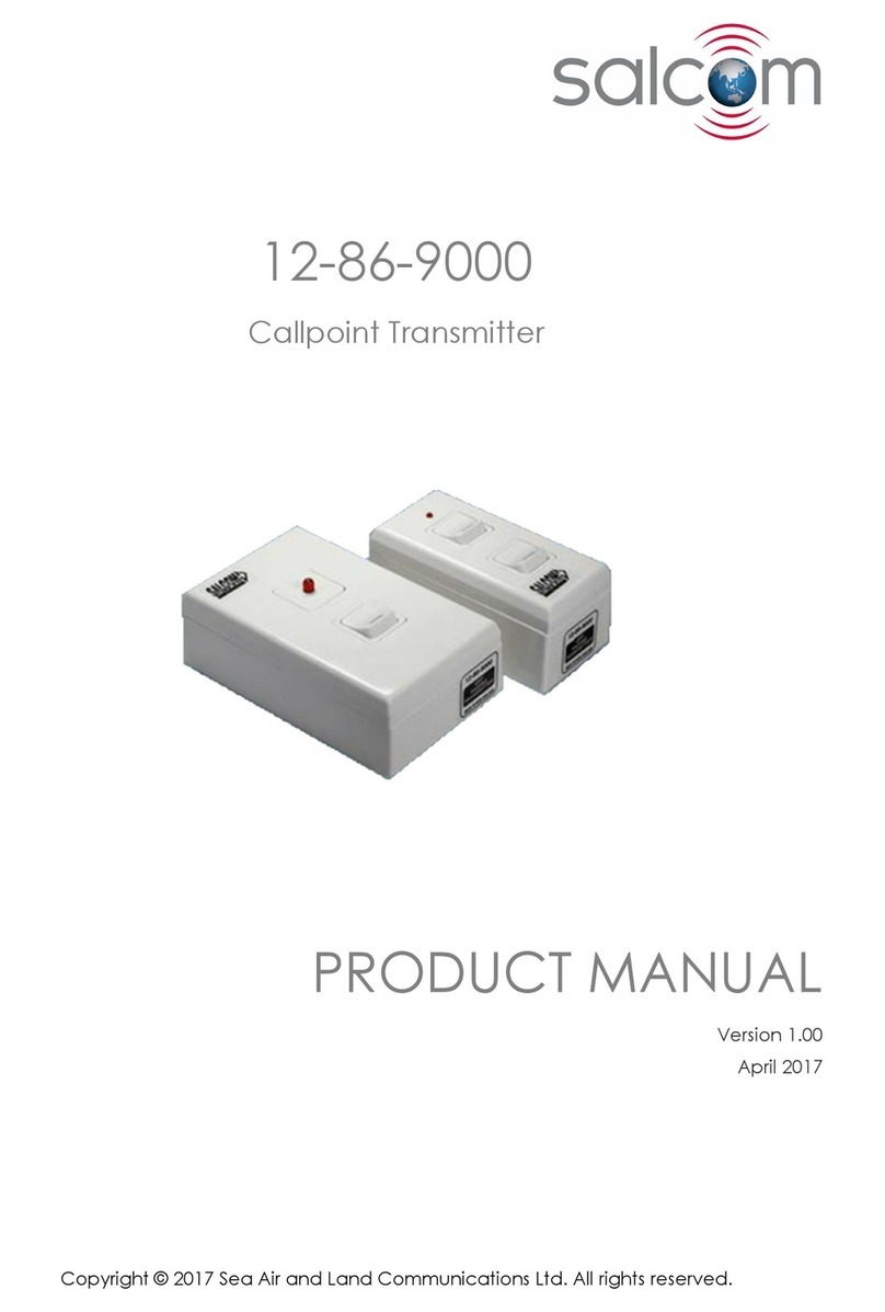 Salcom 12-86-9000 User manual