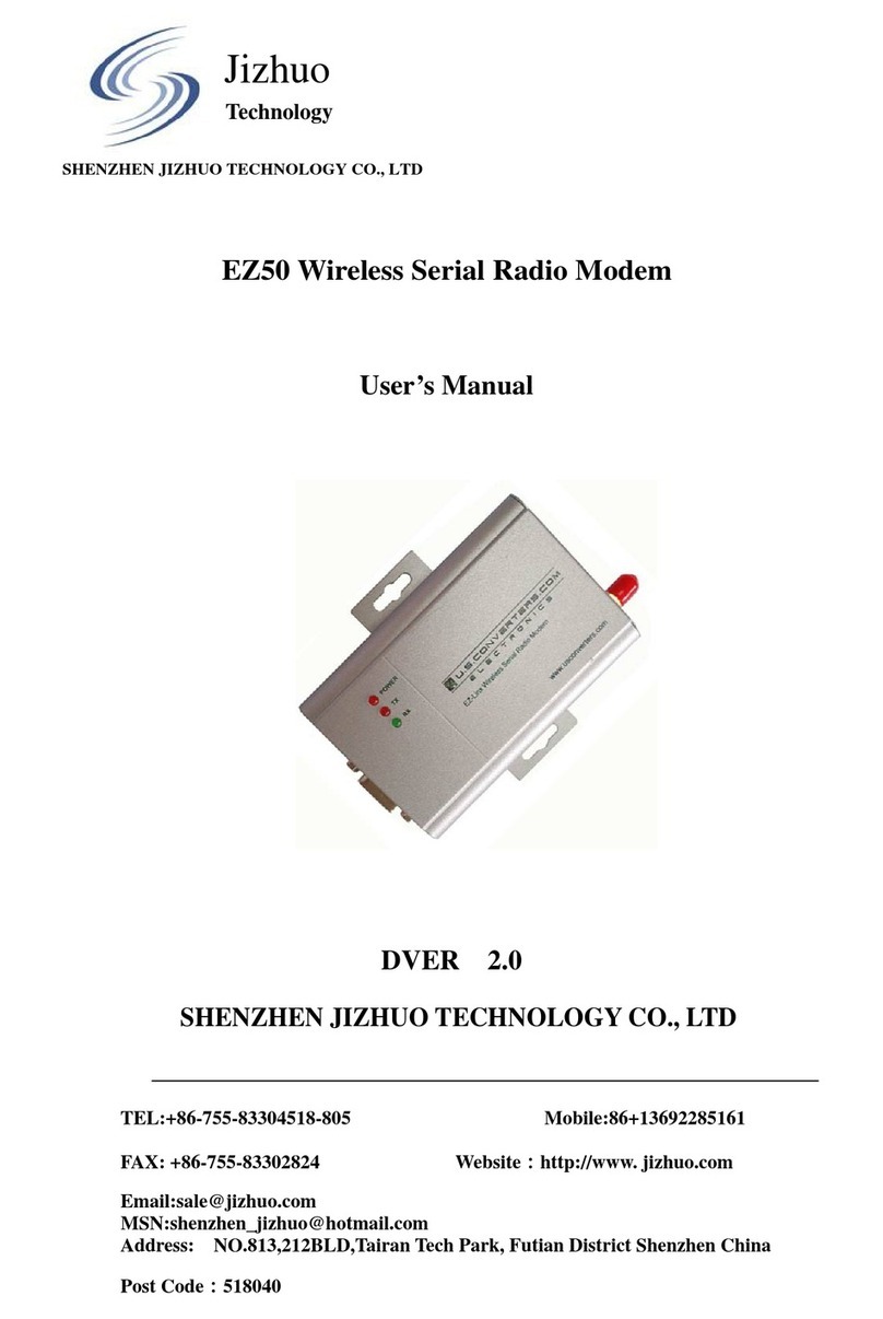 Jizhuo Technology EZ50 User manual