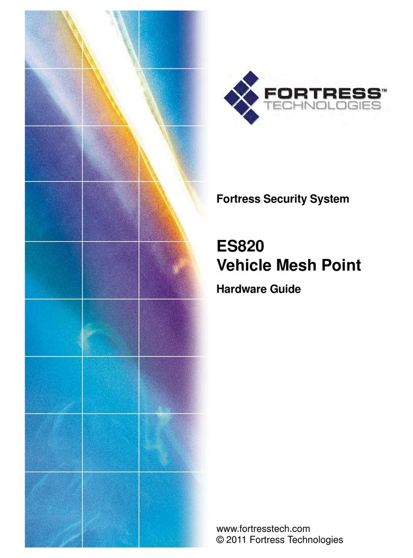 Fortress Technologies ES820 Hardware guide