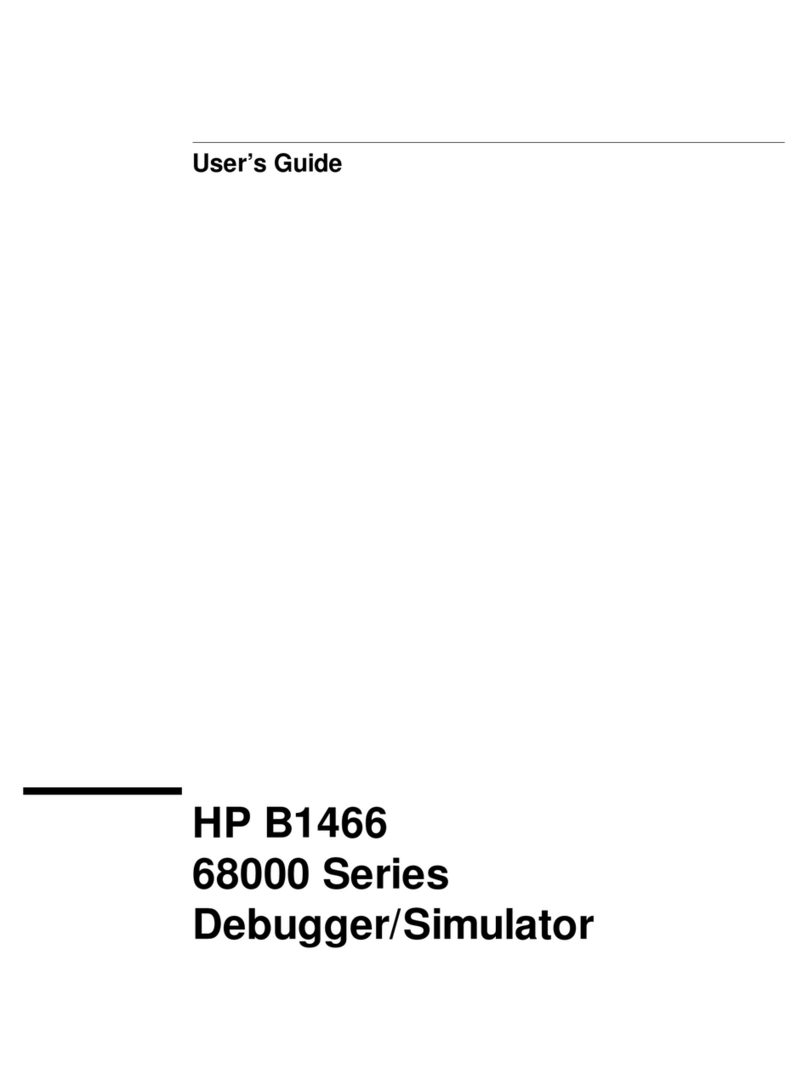 HP 68000 Series User manual