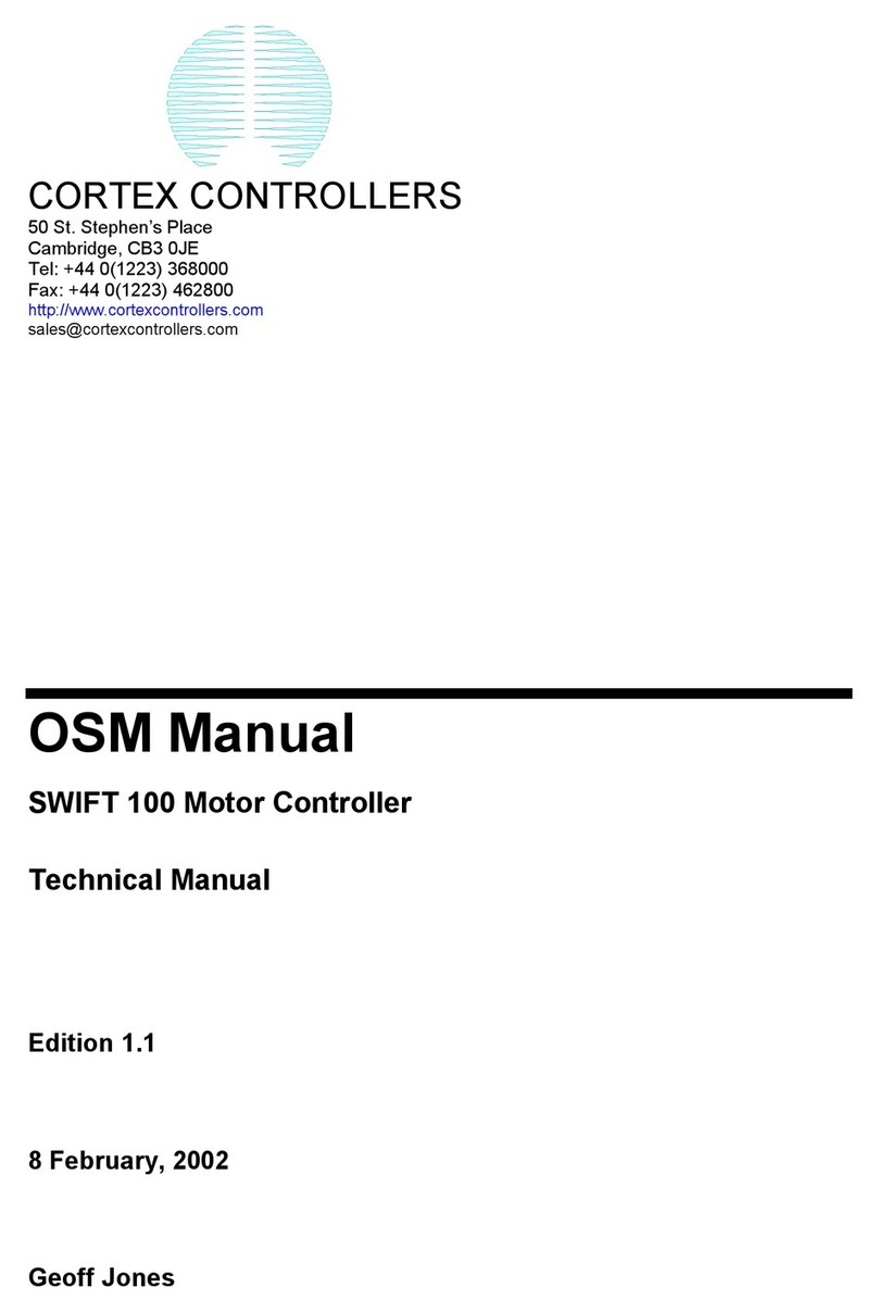 Cortex SWIFT 100 Technical manual