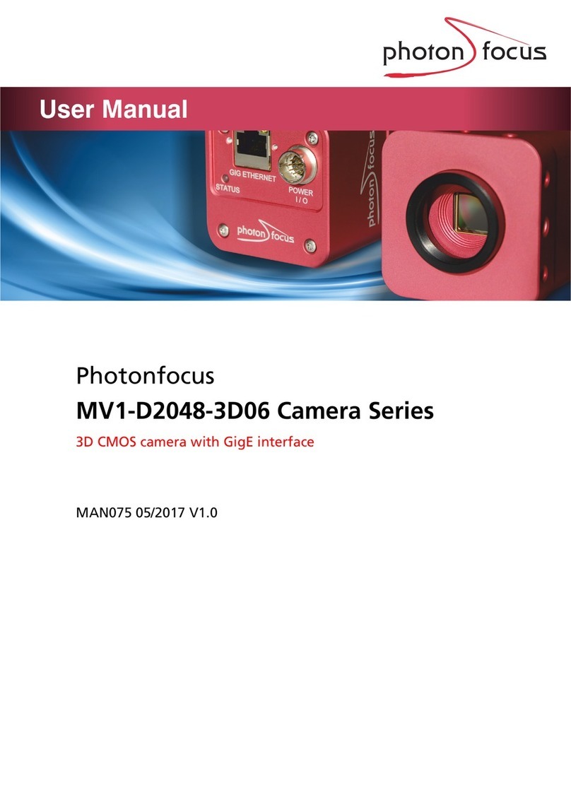 Photon Focus MV1-D2048-3D06 series user manual
