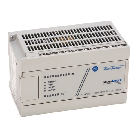 Rockwell Automation MicroLogix 1000 User manual Rockwell Automation MicroLogix 1000 User manual