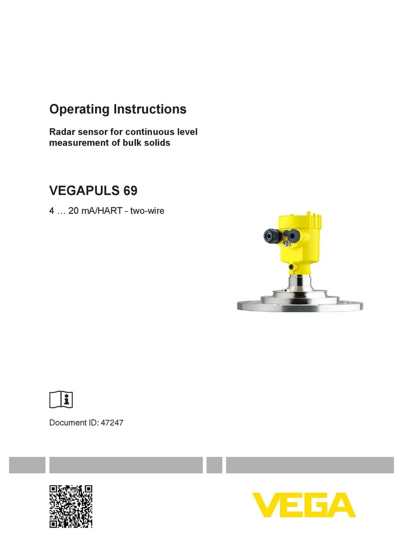 Vega VEGAPULS 69 operating instructions