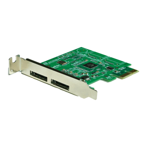 HighPoint Rocket Dual eSATA 6Gb/s For Mac User manual HighPoint Rocket Dual eSATA 6Gb/s For Mac User manual
