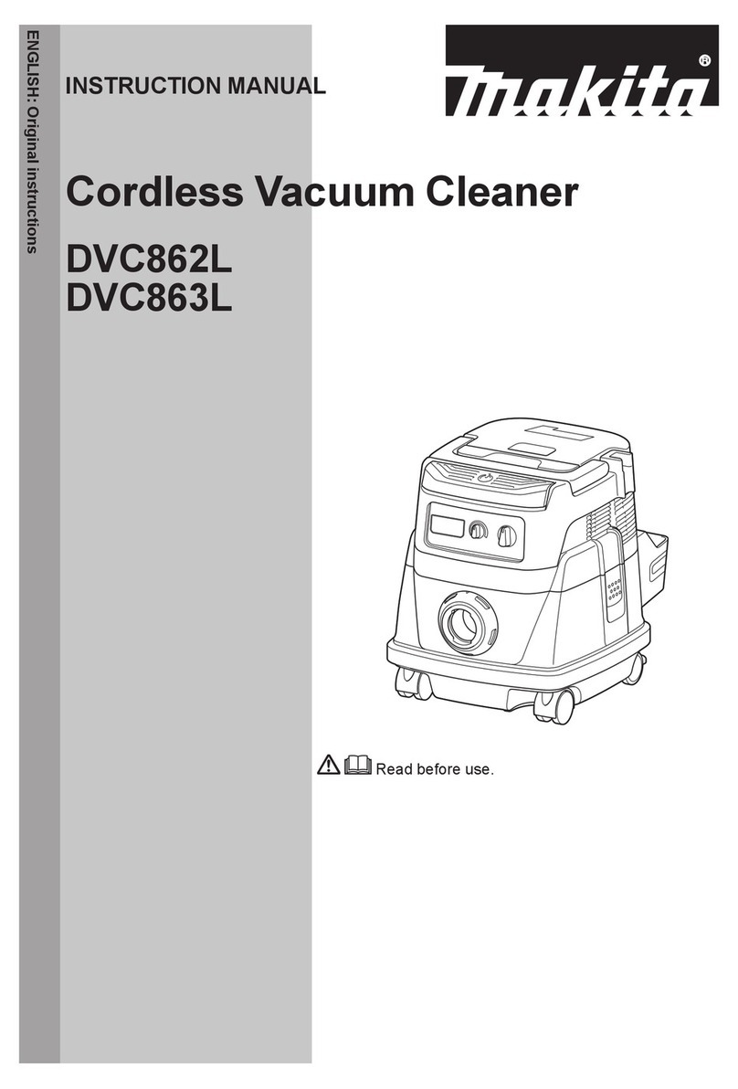 Makita DVC862L User manual