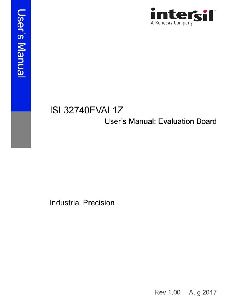 Intersil ISL32740EVAL1Z user manual