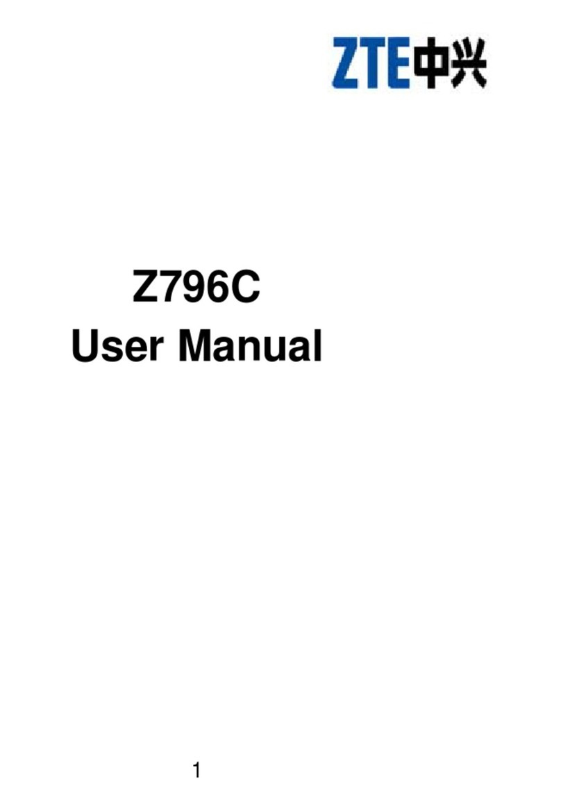 Zte Majesty Z796C User manual