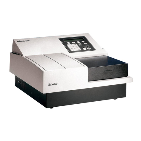 Bio-Tek ELx808 User manual