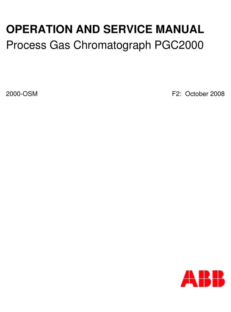 ABB PGC2000 Operation and service manual