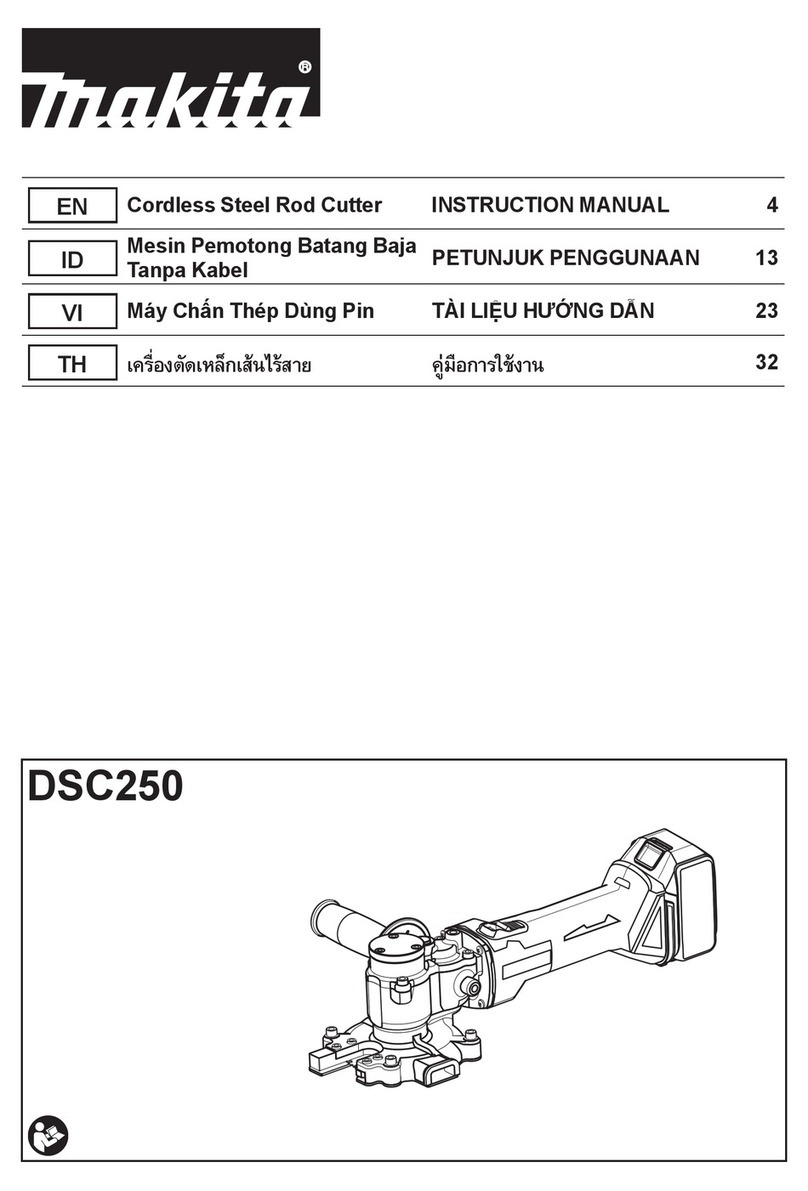 Makita DSC250 User manual