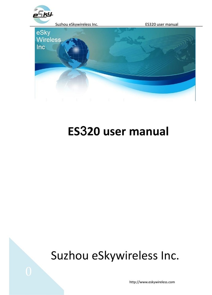 eSky wireless ES320 user manual