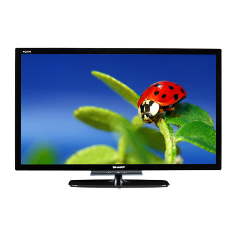 Sharp LC-32LE631E User manual