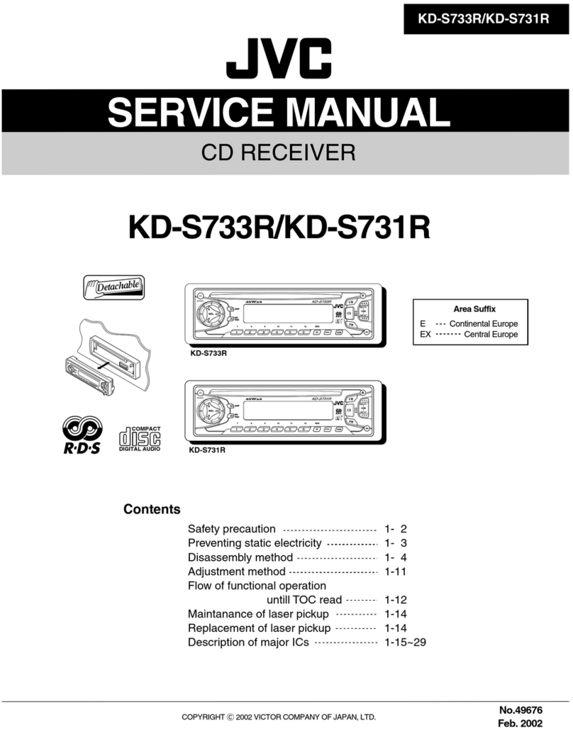 JVC KD-S733R User manual