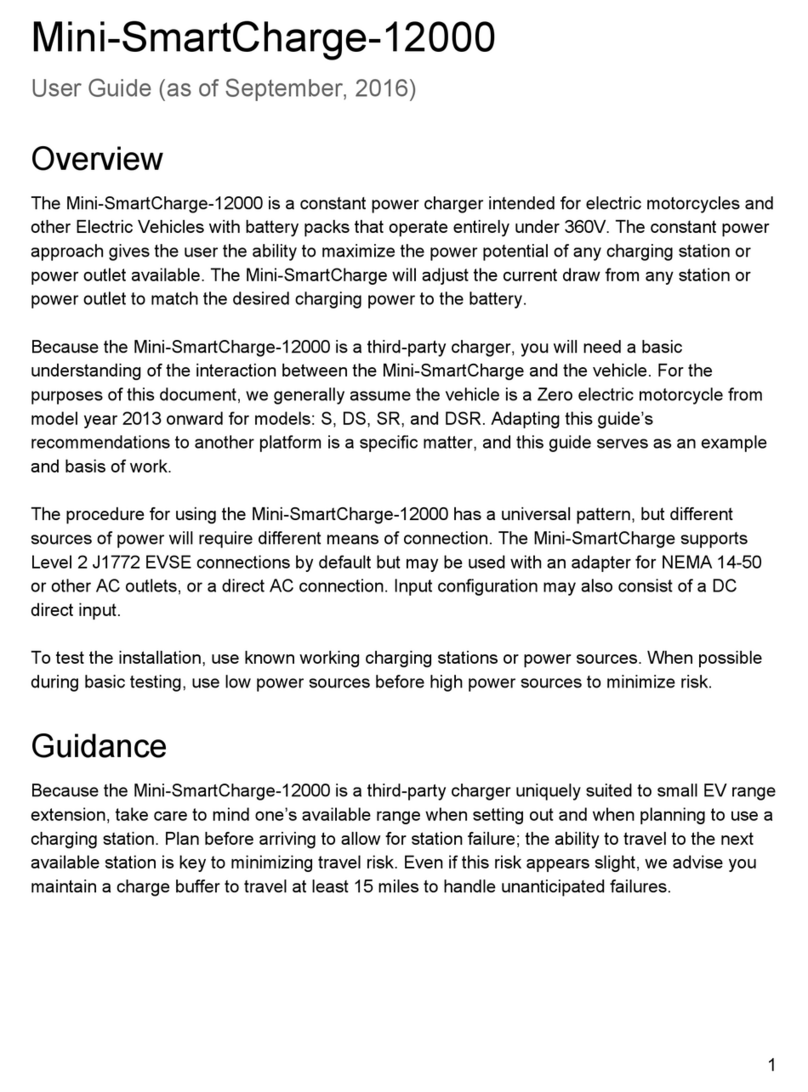 Electric Motor Werks Mini-SmartCharge-12000 user guide