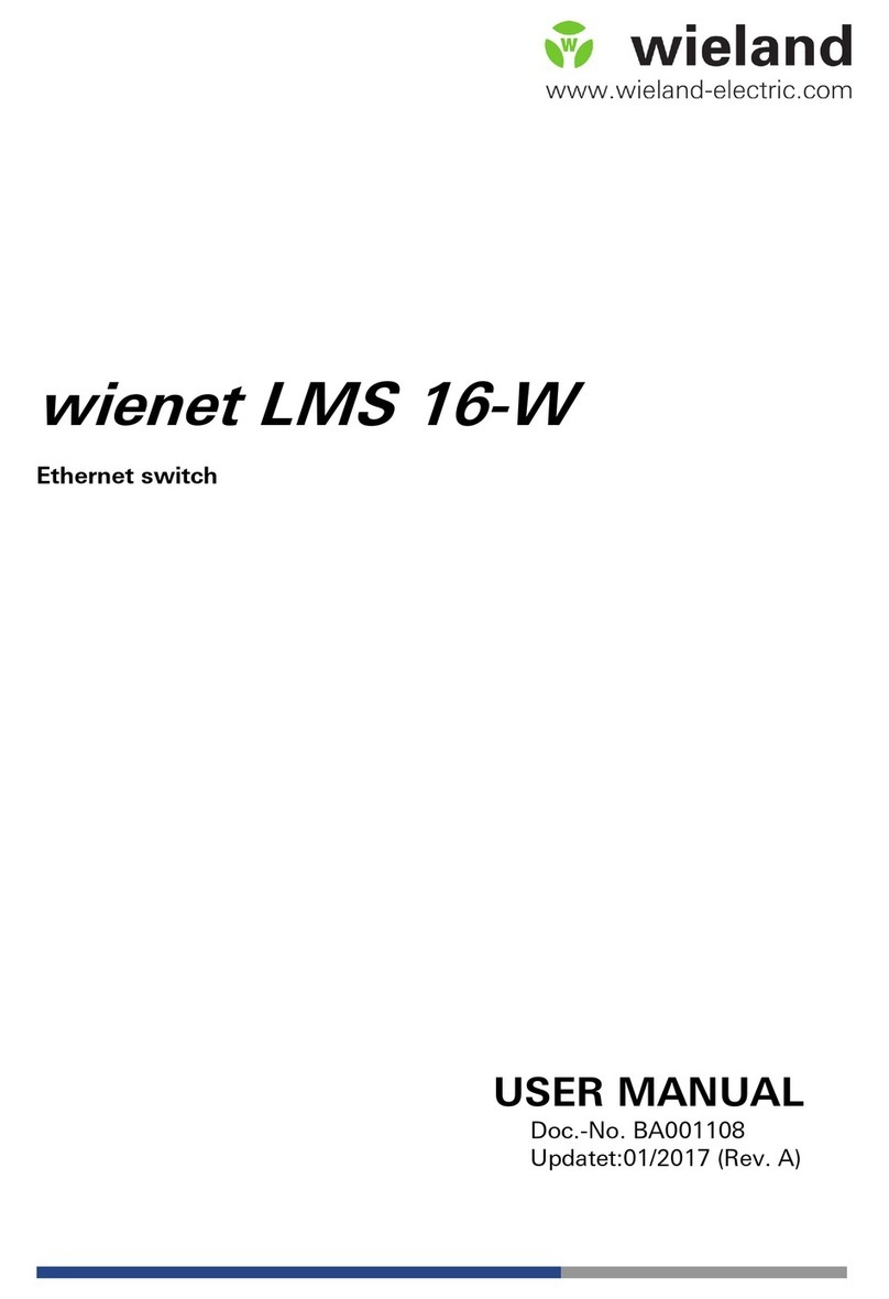 Wieland wienet LMS 16-W user manual