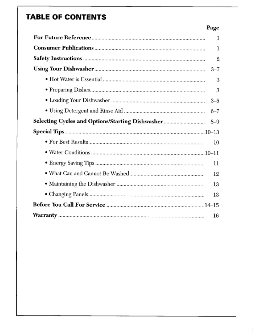 Maytag DWU5915BAX User manual Maytag DWU5915BAX User manual