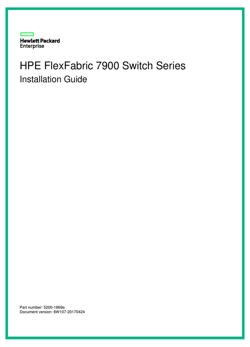 HPE FlexFabric 7900 Series User manual