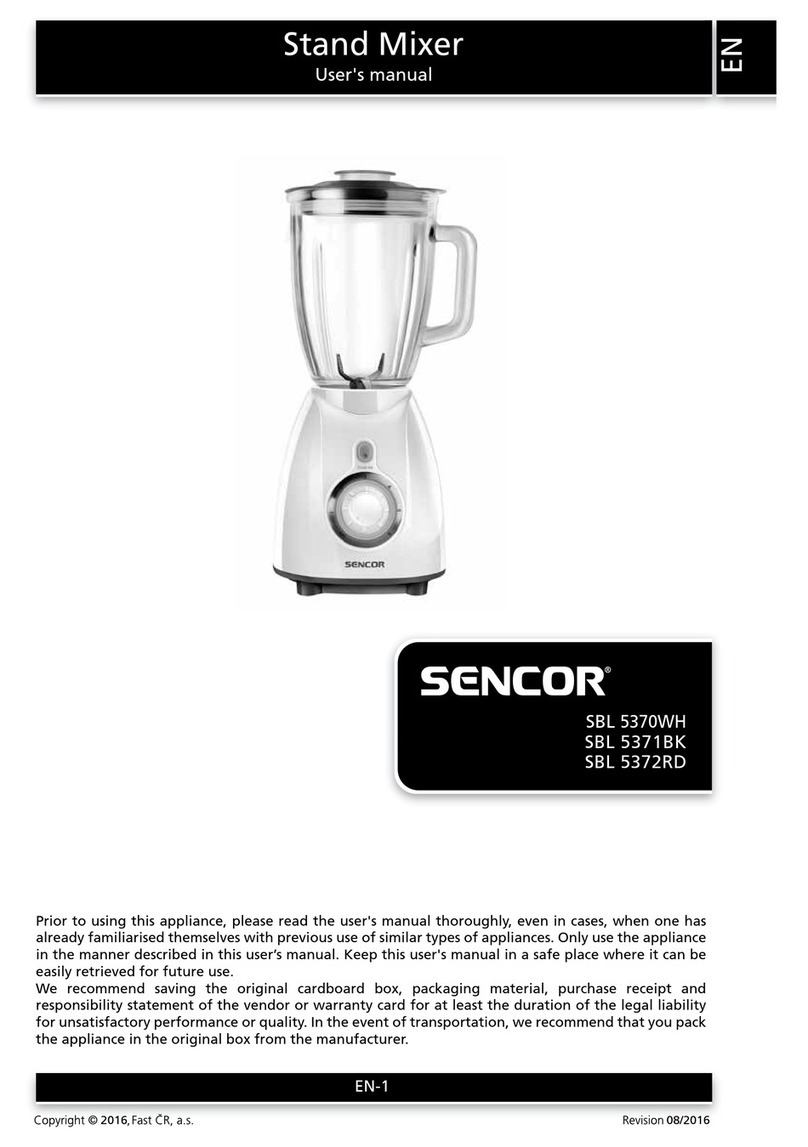 Sencor SBL 5370WH user manual