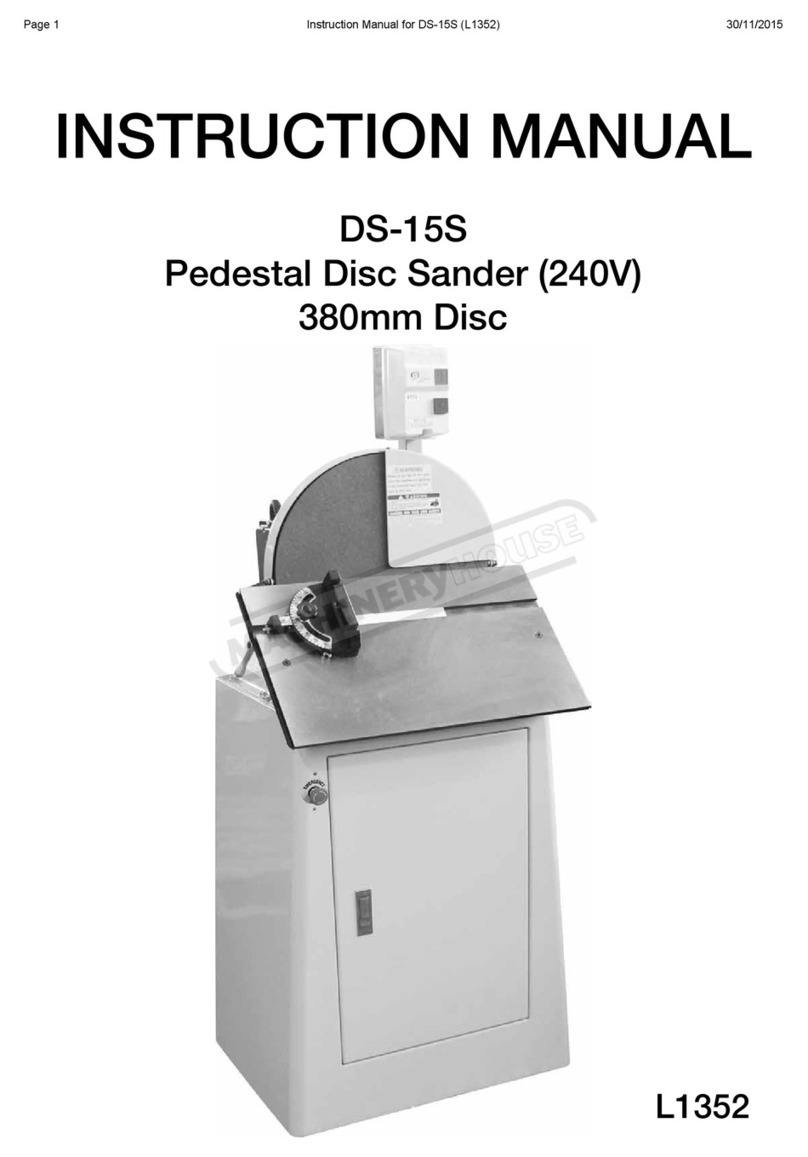HARE & FORBES DS-15S User manual