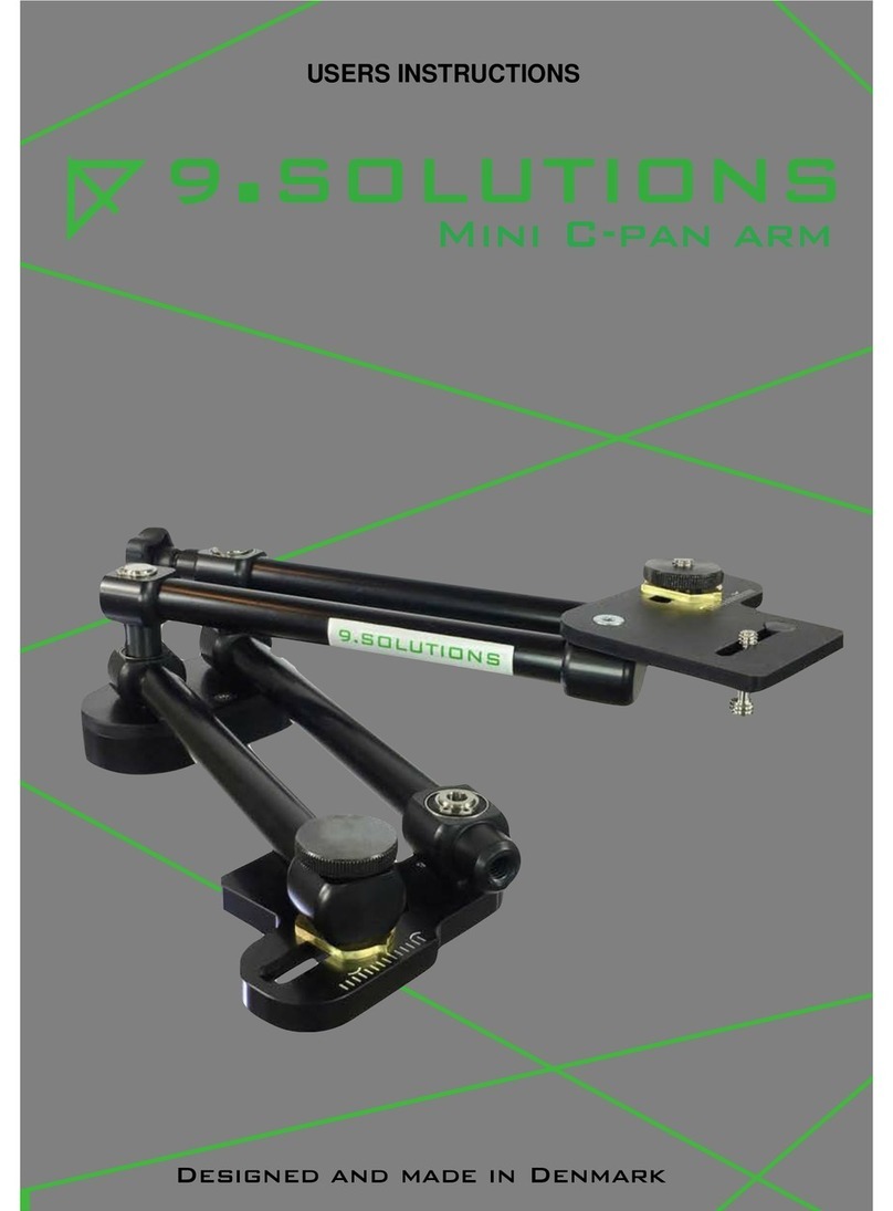 9.Solutions Mini C-pan arm User instructions