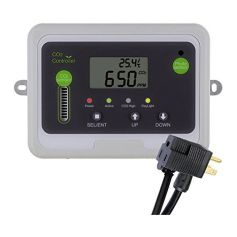 Co2meter RAD-0501 operating instructions