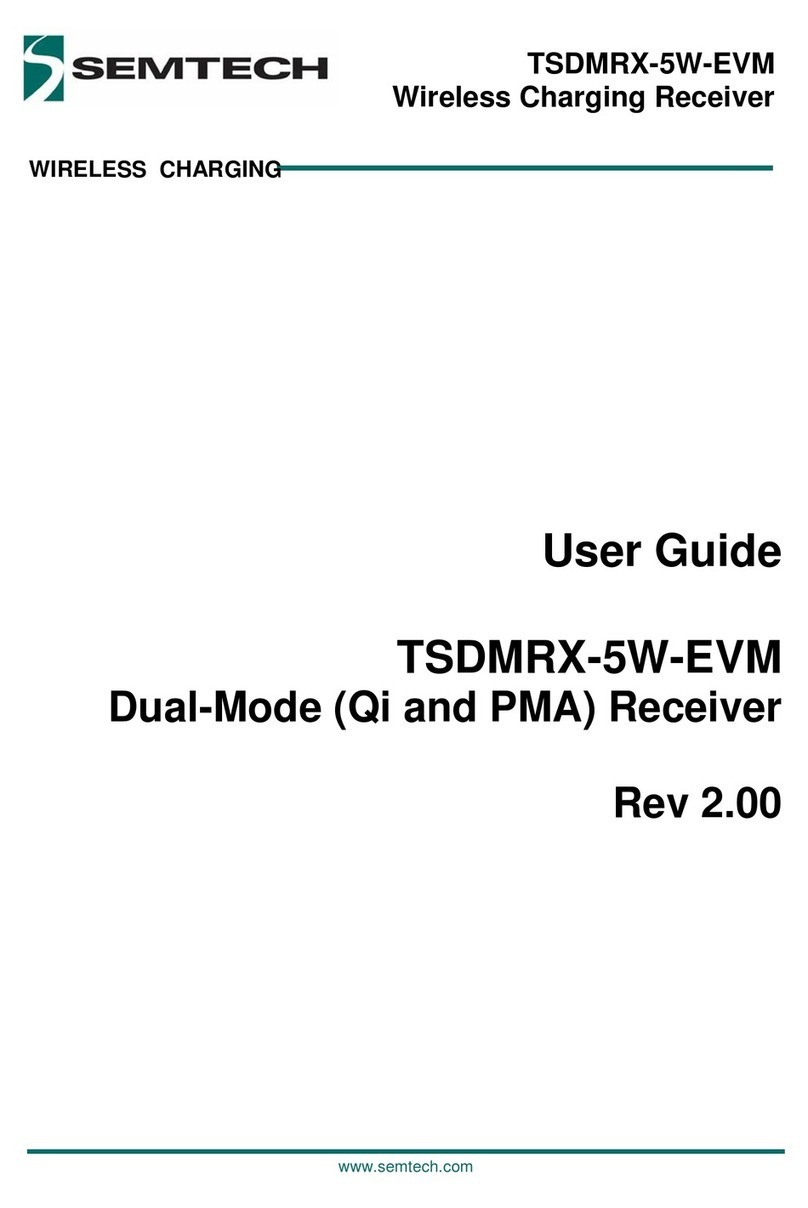 Semtech TSDMRX-5W-EVM User manual