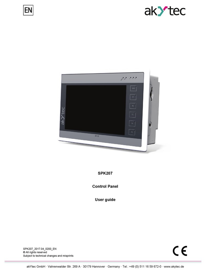 Akytec SPK207 user guide
