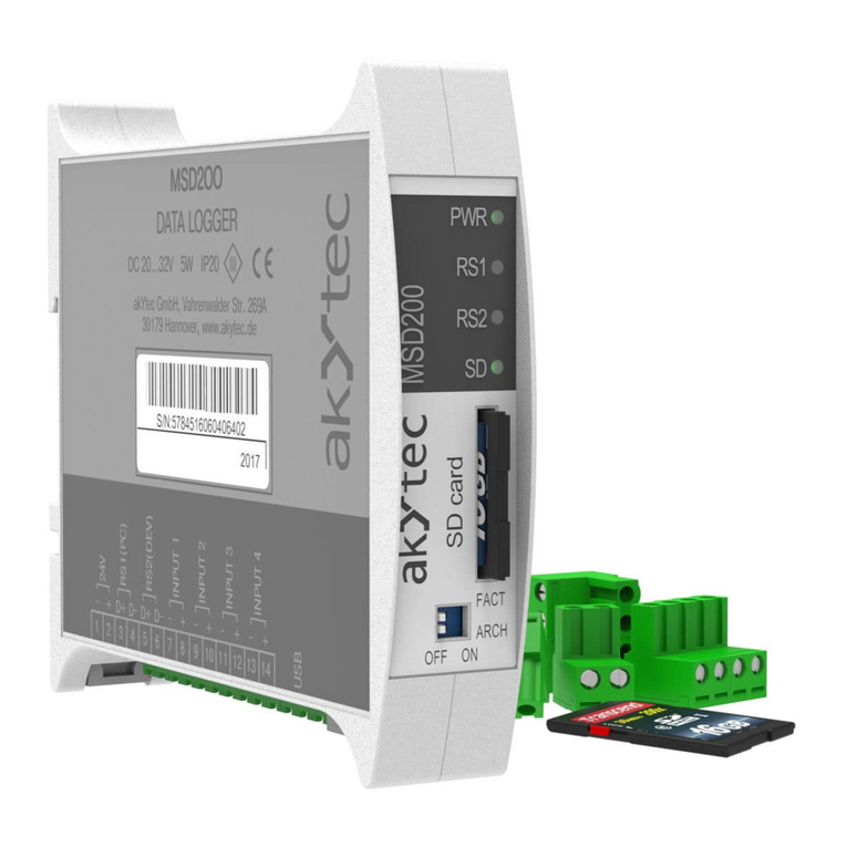 Akytec MSD200 user guide
