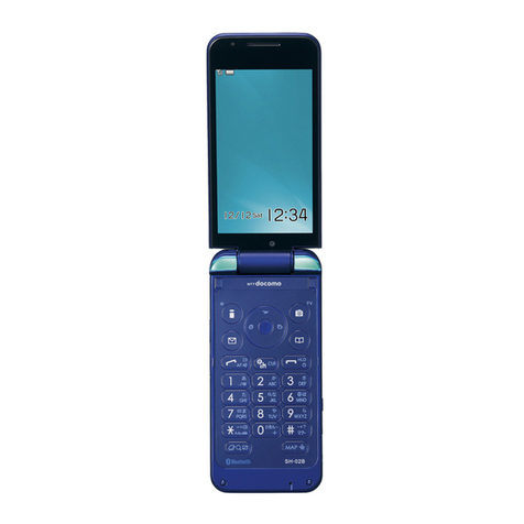 Docomo SH-02B User manual
